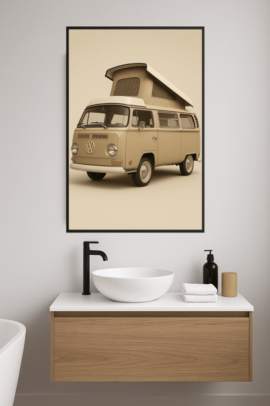 Vintage Volkswagen Pop - CasaNookDecor