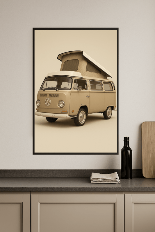 Vintage Volkswagen Pop - CasaNookDecor