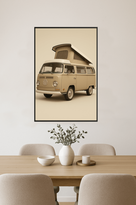 Vintage Volkswagen Pop - CasaNookDecor