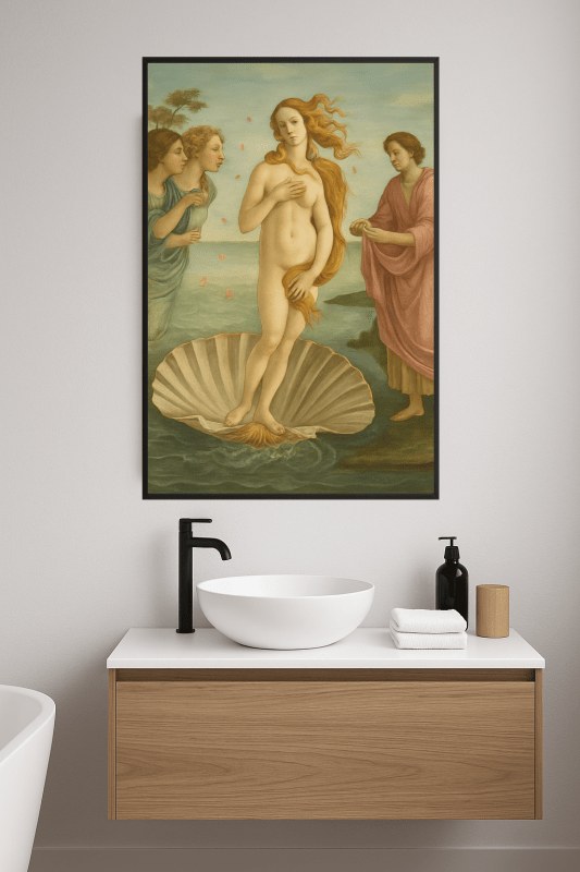 Wenus Na Muszli - Grafika - CasaNookDecor