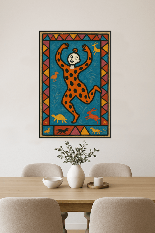 Wibrująca Figura Tańcząca - CasaNookDecor
