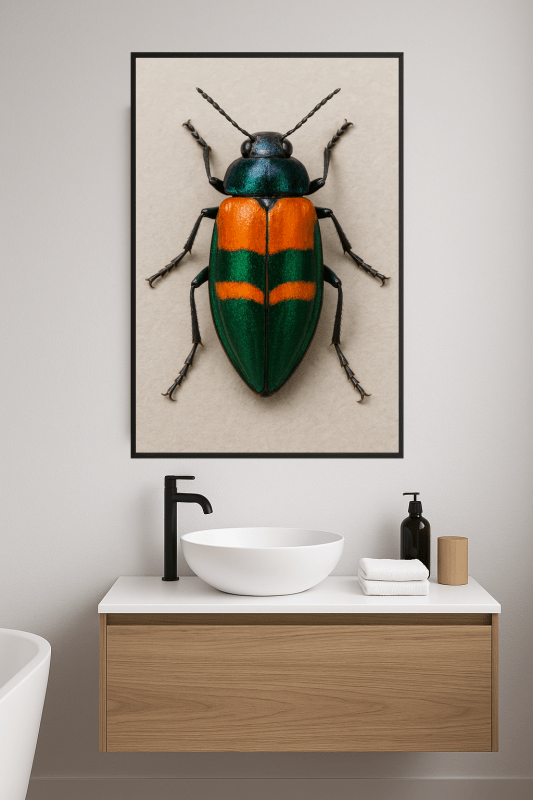 Wibrująca Grafika Żuków - CasaNookDecor