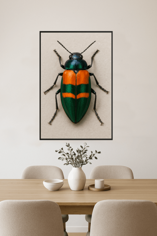Wibrująca Grafika Żuków - CasaNookDecor