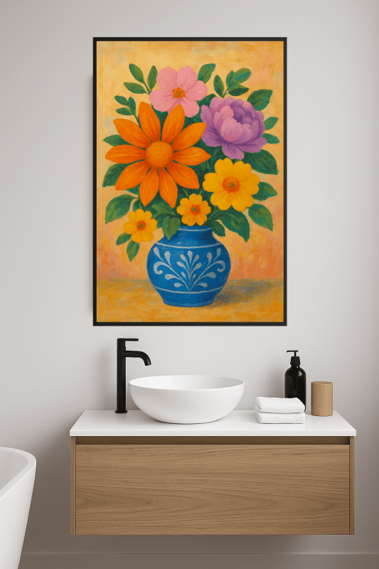 Wibrująca Kompozycja Kwiatowa - CasaNookDecor