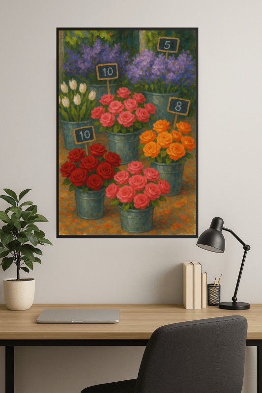 Wystawa Kwiatów na Targu w Paryżu - CasaNookDecor