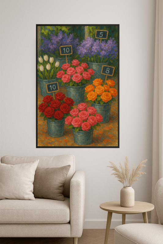 Wystawa Kwiatów na Targu w Paryżu - CasaNookDecor