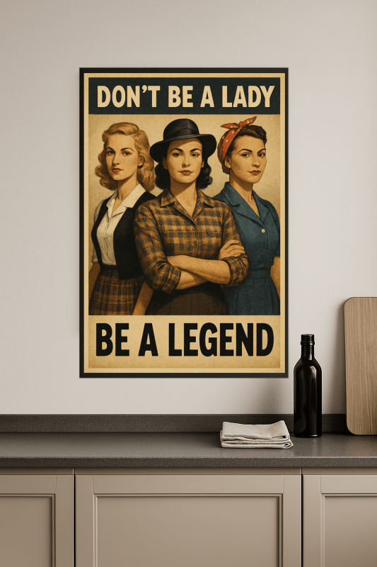 Wzmacniający Plakat Vintage - CasaNookDecor