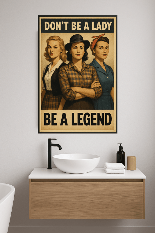 Wzmacniający Plakat Vintage - CasaNookDecor