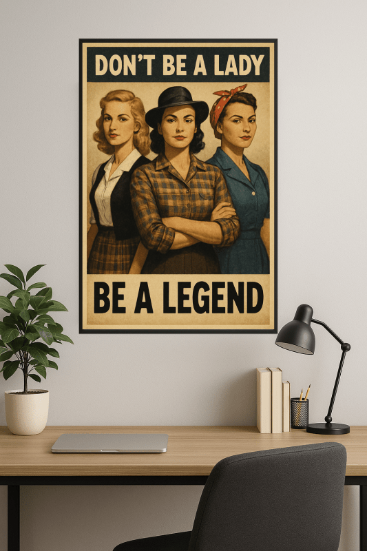 Wzmacniający Plakat Vintage - CasaNookDecor