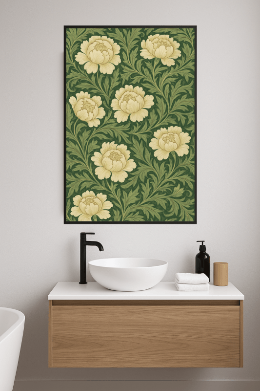 Wzór Kwiatowy Williama Morrisa - CasaNookDecor