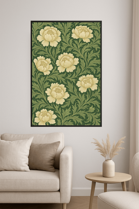 Wzór Kwiatowy Williama Morrisa - CasaNookDecor