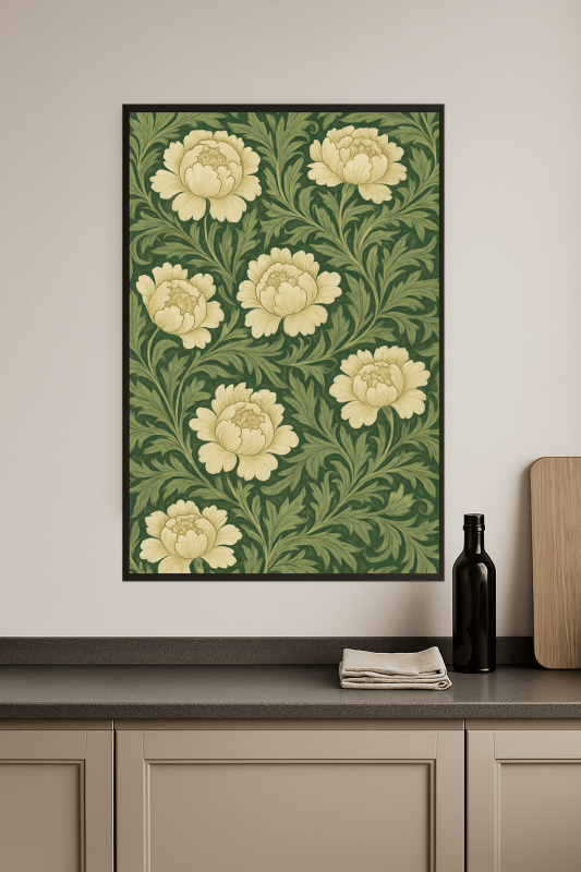 Wzór Kwiatowy Williama Morrisa - CasaNookDecor