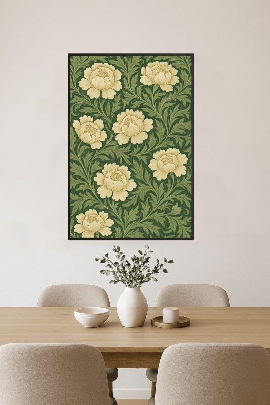 Wzór Kwiatowy Williama Morrisa - CasaNookDecor