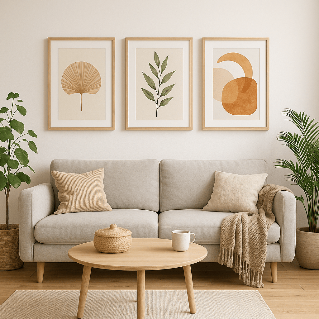 Dekoracje do Salonu – Plakaty i Grafiki - CasaNookDecor