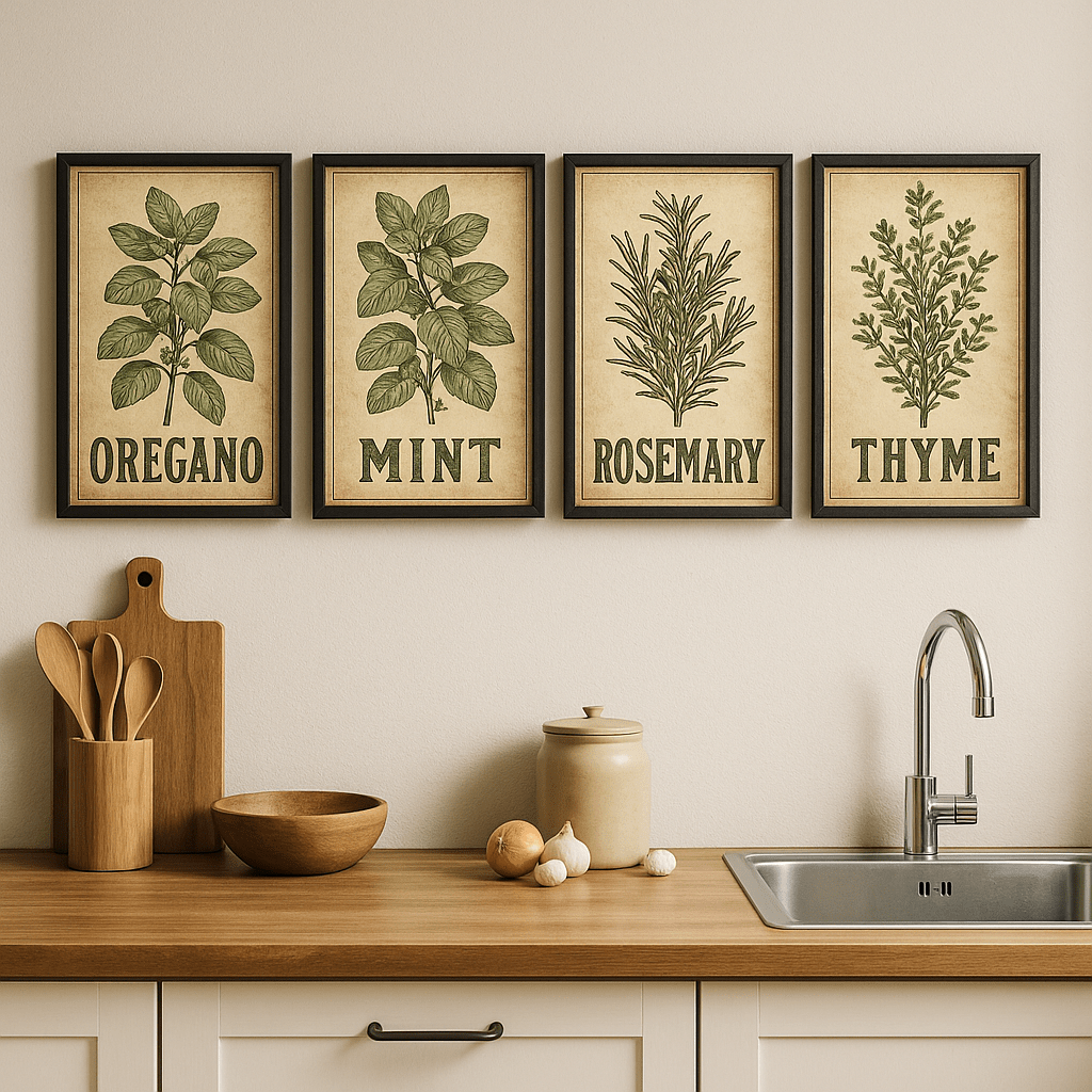 Najlepsze plakaty, obrazy i grafiki do kuchni – stylowe inspiracje na każdą przestrzeń - CasaNookDecor