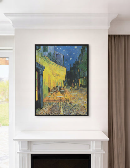Taras Kawiarni W Nocy Van Gogh — Plakat