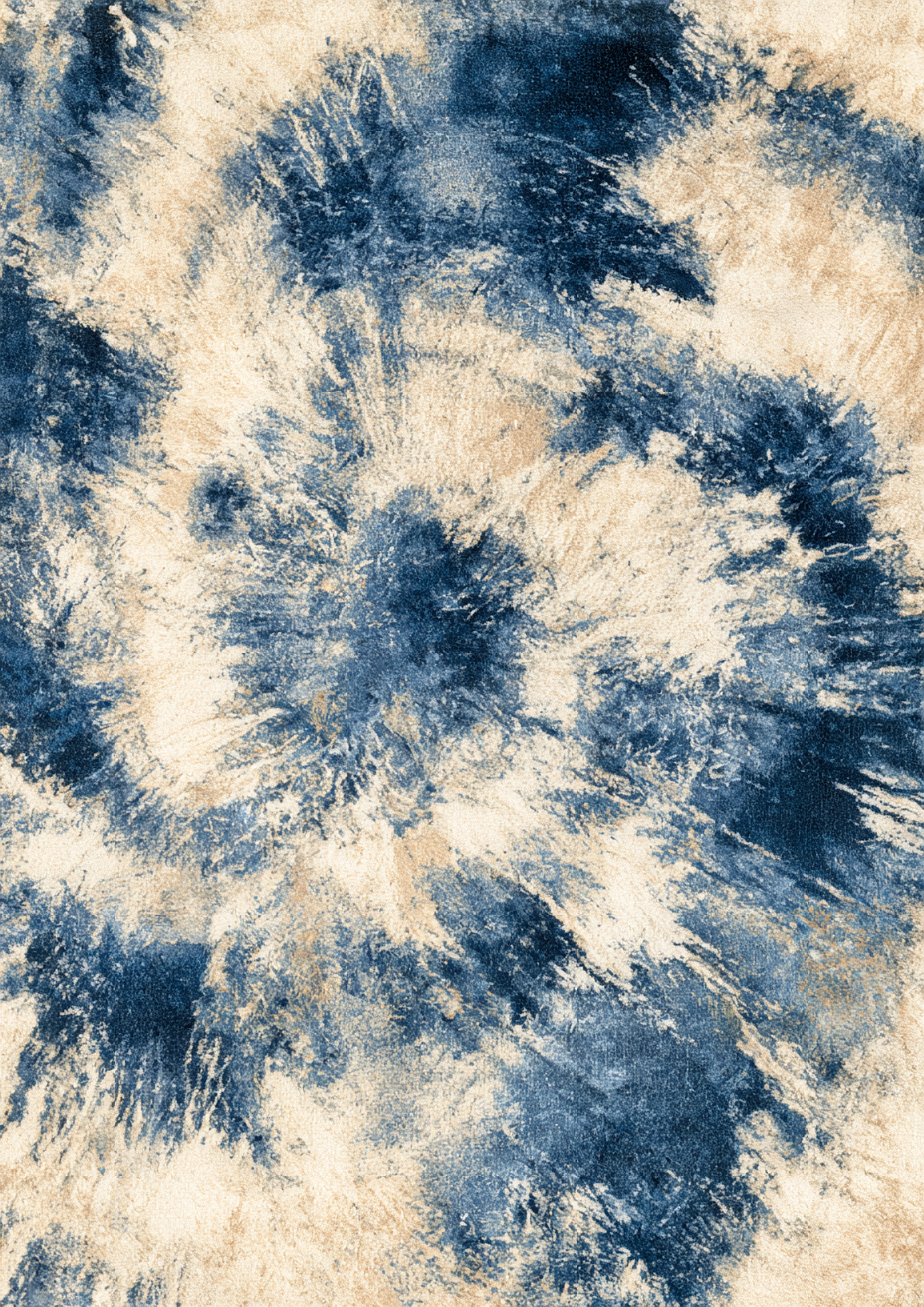 Indigo Batik I art print – plakat na ścianę