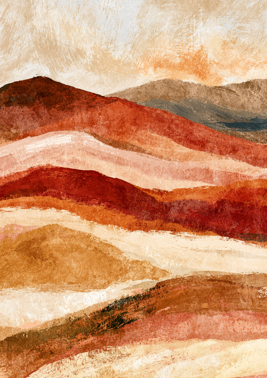 Desert Hills print one – plakat na ścianę