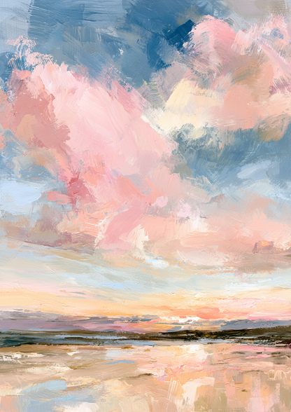 Powder Clouds print one