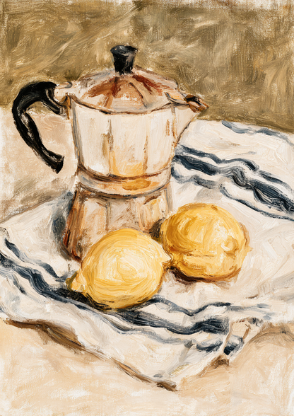 Espresso & Lemons print one