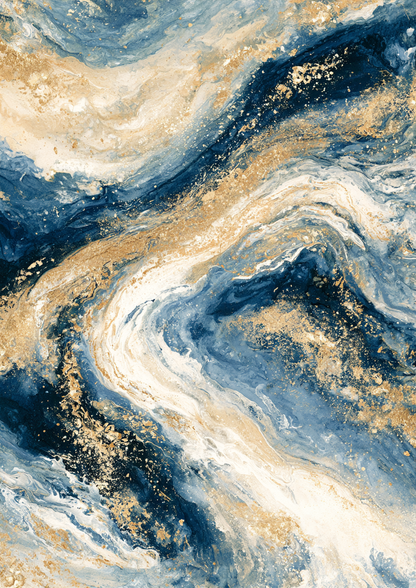 Ink Marble print one