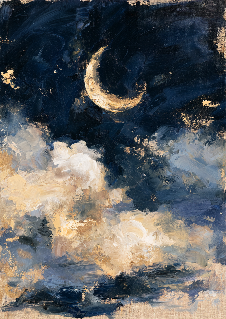 Night Sky I art print
