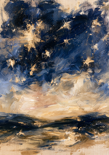 Night Sky II art print