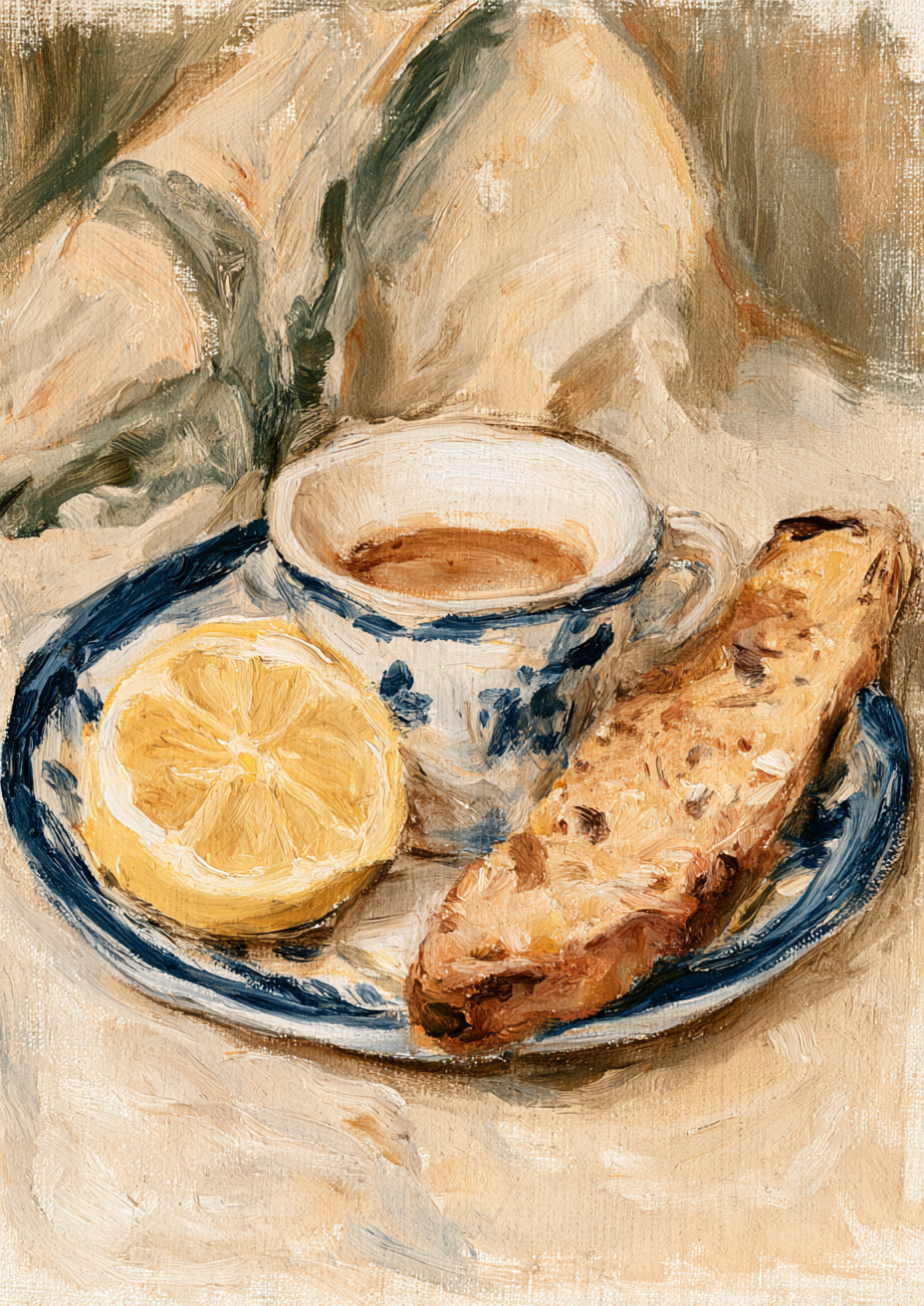 Espresso & Lemons print two – plakat na ścianę
