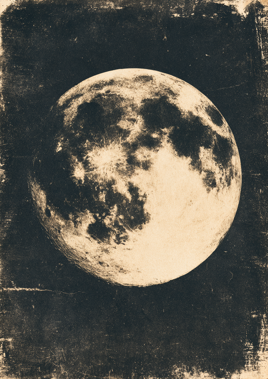 Moon Phases II art print