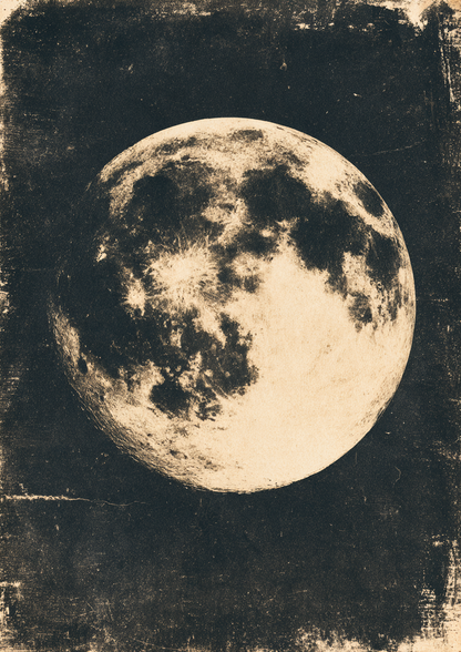 Moon Phases II art print