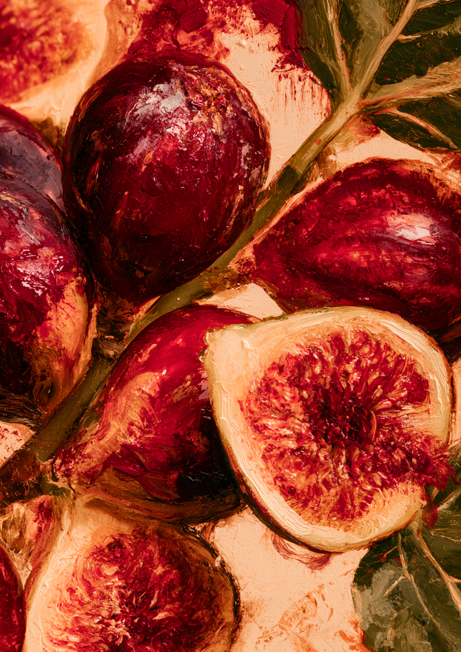 Figs and Pomegranates II art print