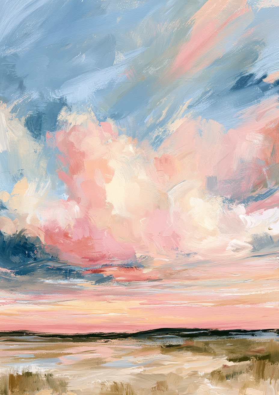 Powder Clouds II art print