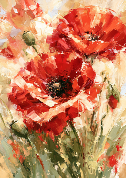 Wild Poppies II art print