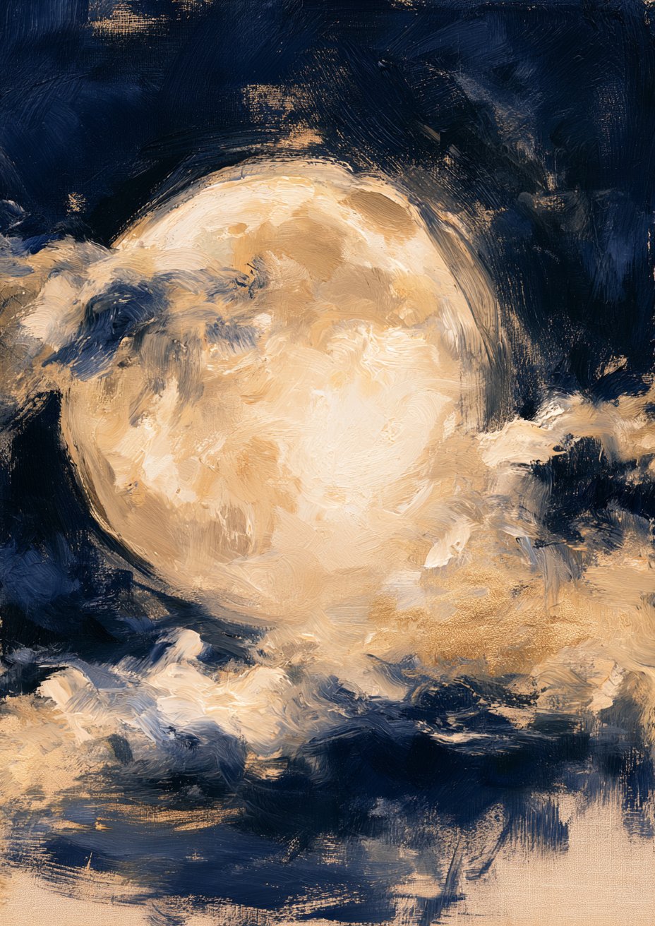 Night Sky III art print – plakat na ścianę