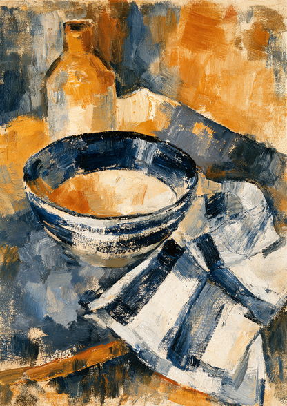 Cubist Still Life print three