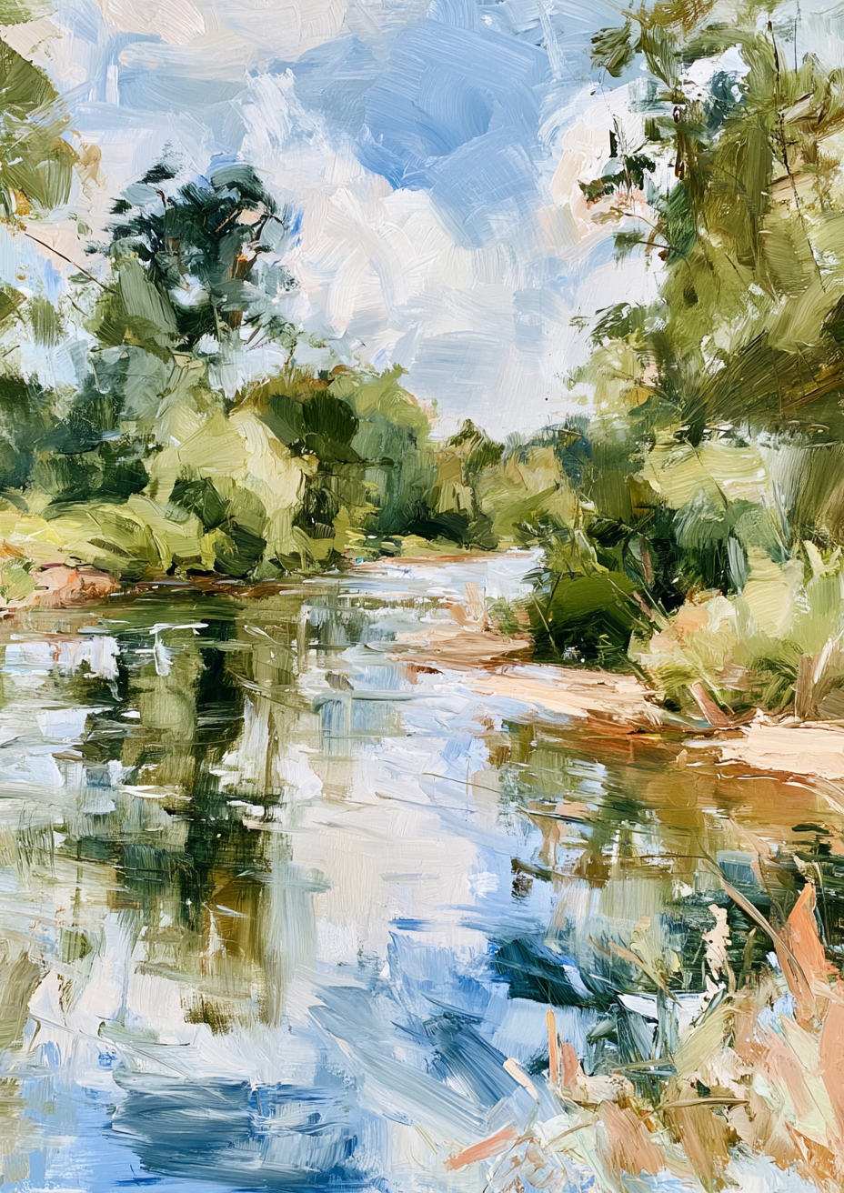 Mountain Stream III art print