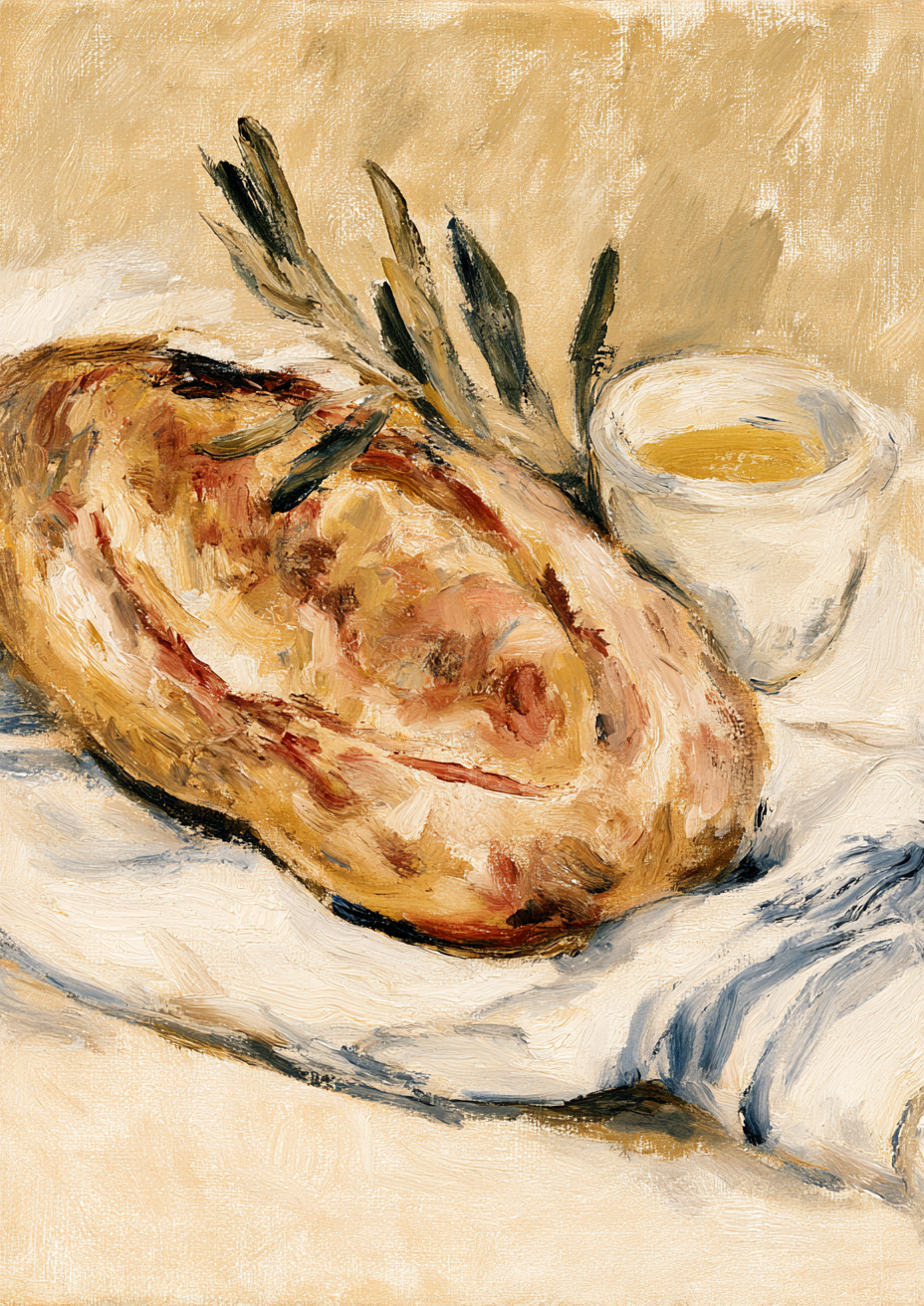 Linen Still Life III art print – plakat na ścianę