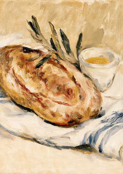 Linen Still Life III art print