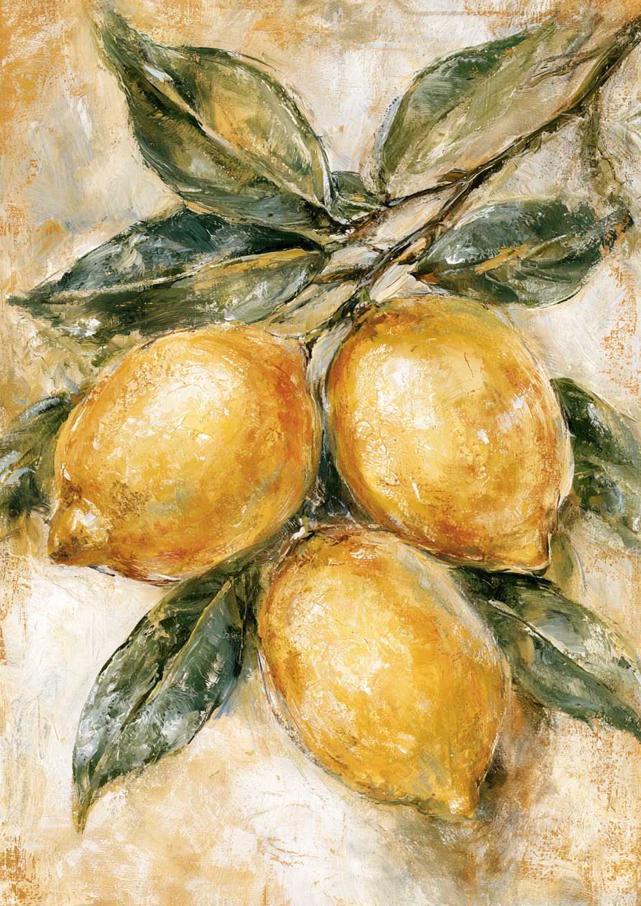 Lemon Branch III art print – plakat na ścianę