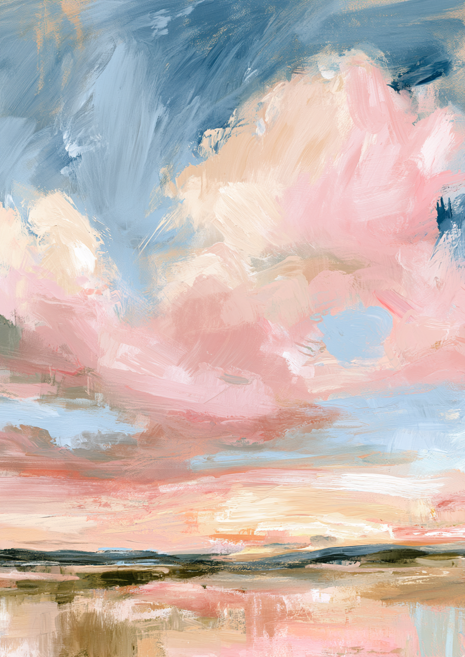 Powder Clouds print three