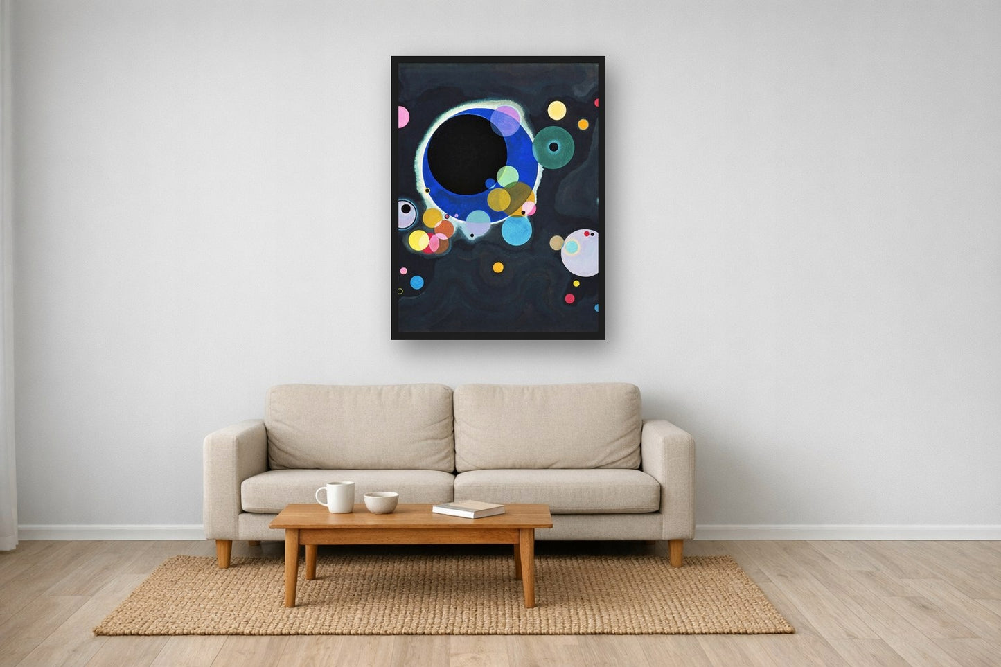 Kilka Kół Kandinsky — Plakat – plakat na ścianę