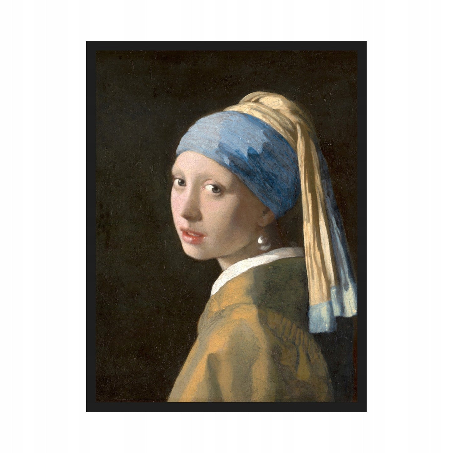 Dziewczyna Z Perłą Vermeer — Plakat – plakat do druku