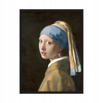 Dziewczyna Z Perłą Vermeer — Plakat – plakat do druku