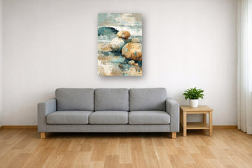 Soft Coastal Kamienie — Plakat – plakat na ścianę