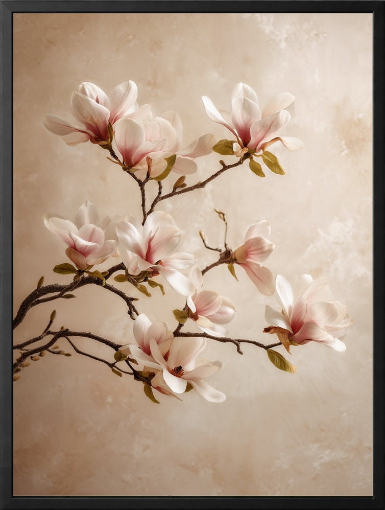 Magnolia Wiosna — Zestaw 3 Plakaty – plakat na ścianę
