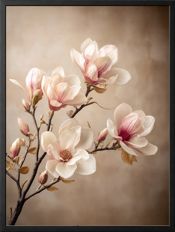 Magnolia Wiosna — Zestaw 3 Plakaty – plakat na ścianę