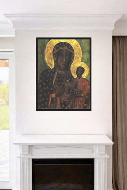 Czarna Madonna Częstochowska — Plakat