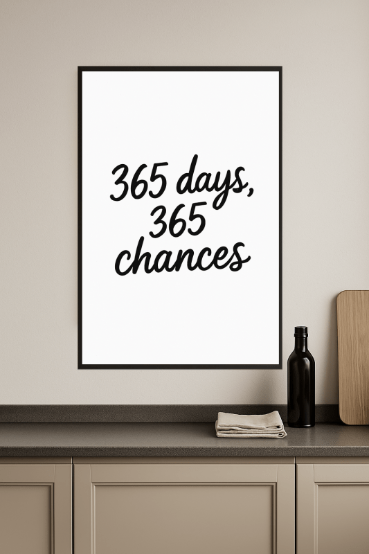 365 Dni, 365 Szans Druk - CasaNookDecor