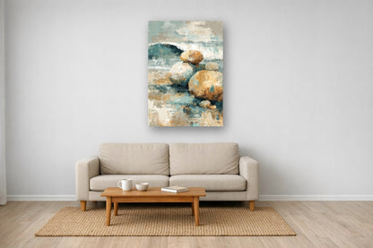 Soft Coastal Kamienie — Plakat