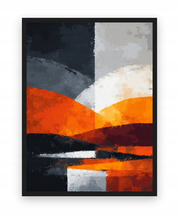 Mocha I Burgund Iii — Plakat – plakat na ścianę